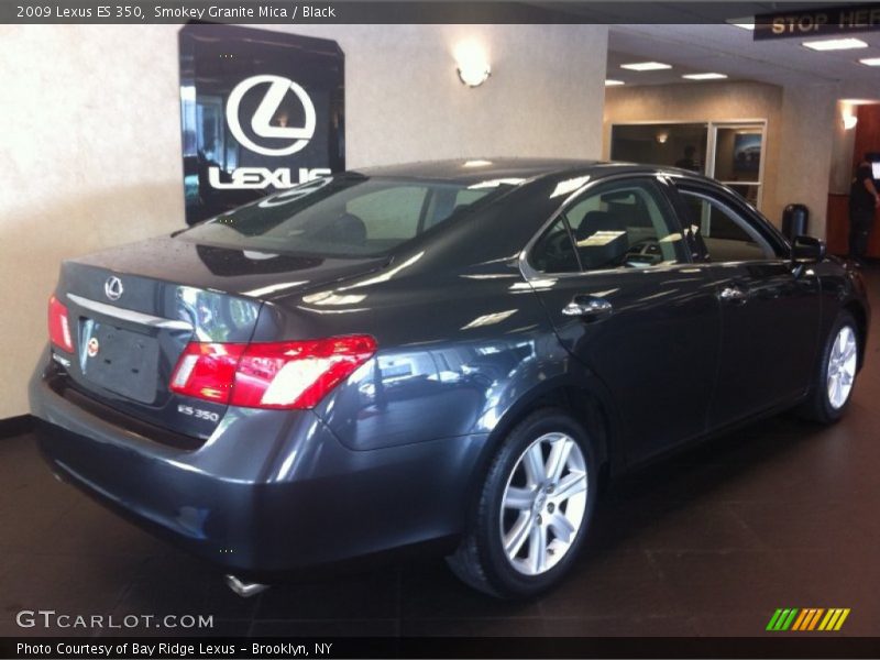 Smokey Granite Mica / Black 2009 Lexus ES 350