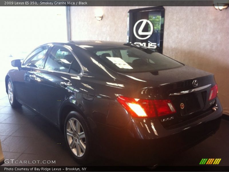 Smokey Granite Mica / Black 2009 Lexus ES 350