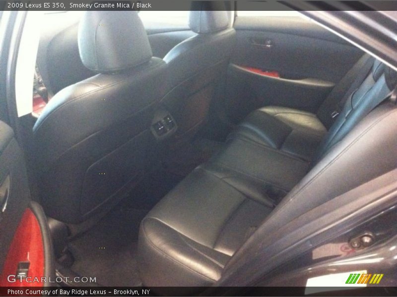 Smokey Granite Mica / Black 2009 Lexus ES 350