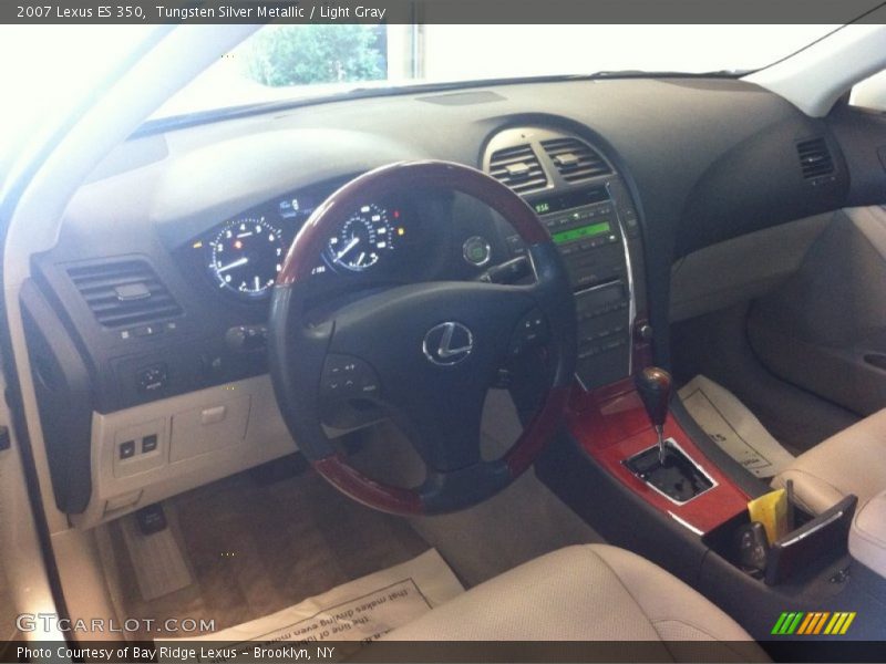 Tungsten Silver Metallic / Light Gray 2007 Lexus ES 350