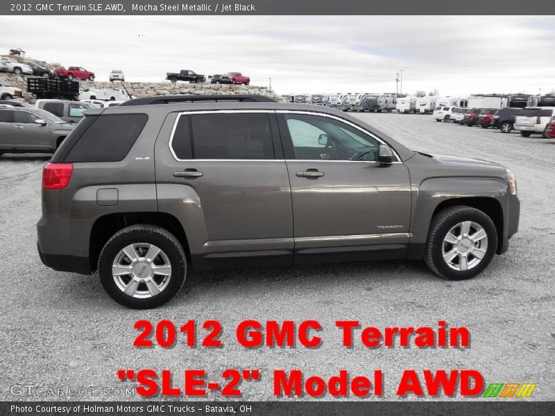 Mocha Steel Metallic / Jet Black 2012 GMC Terrain SLE AWD