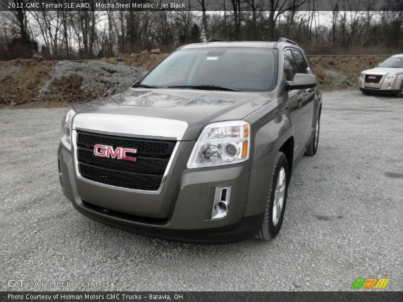 Mocha Steel Metallic / Jet Black 2012 GMC Terrain SLE AWD