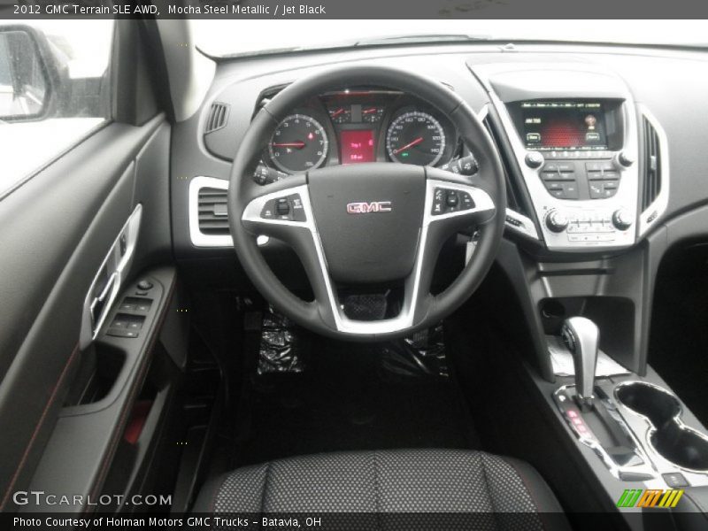 Mocha Steel Metallic / Jet Black 2012 GMC Terrain SLE AWD
