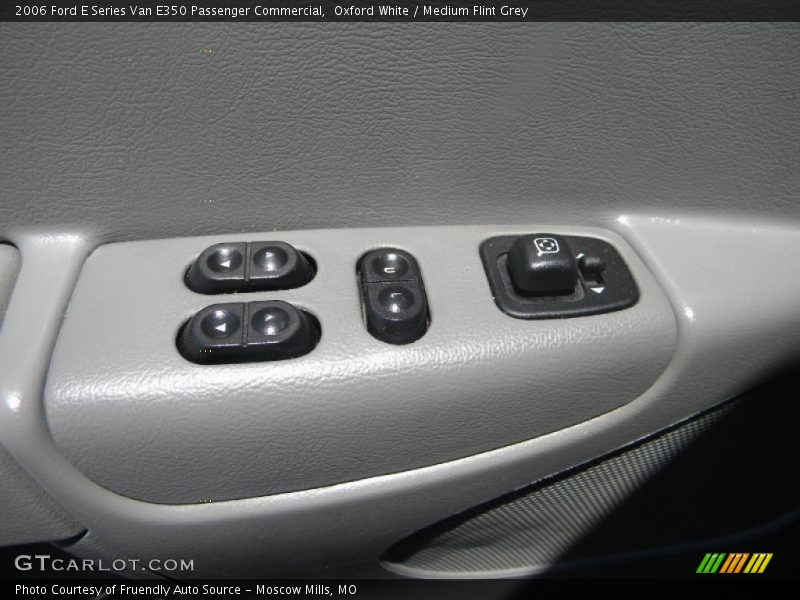 Oxford White / Medium Flint Grey 2006 Ford E Series Van E350 Passenger Commercial