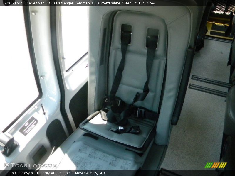 Oxford White / Medium Flint Grey 2006 Ford E Series Van E350 Passenger Commercial