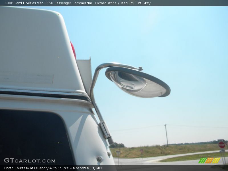 Oxford White / Medium Flint Grey 2006 Ford E Series Van E350 Passenger Commercial