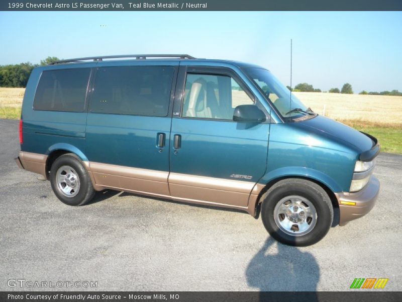  1999 Astro LS Passenger Van Teal Blue Metallic