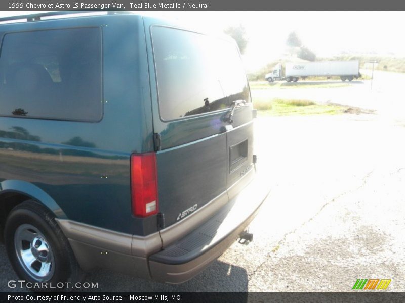 Teal Blue Metallic / Neutral 1999 Chevrolet Astro LS Passenger Van