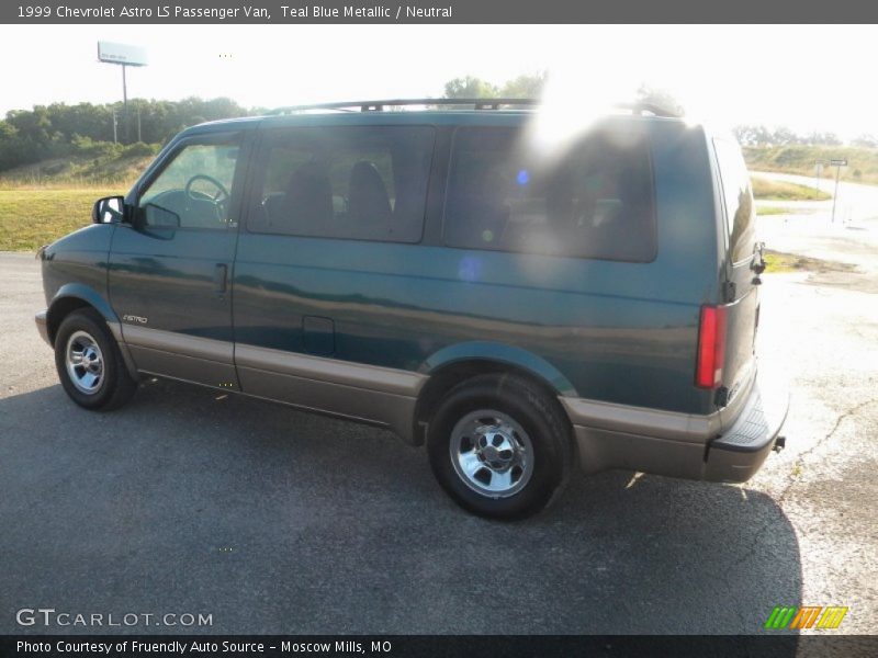 Teal Blue Metallic / Neutral 1999 Chevrolet Astro LS Passenger Van