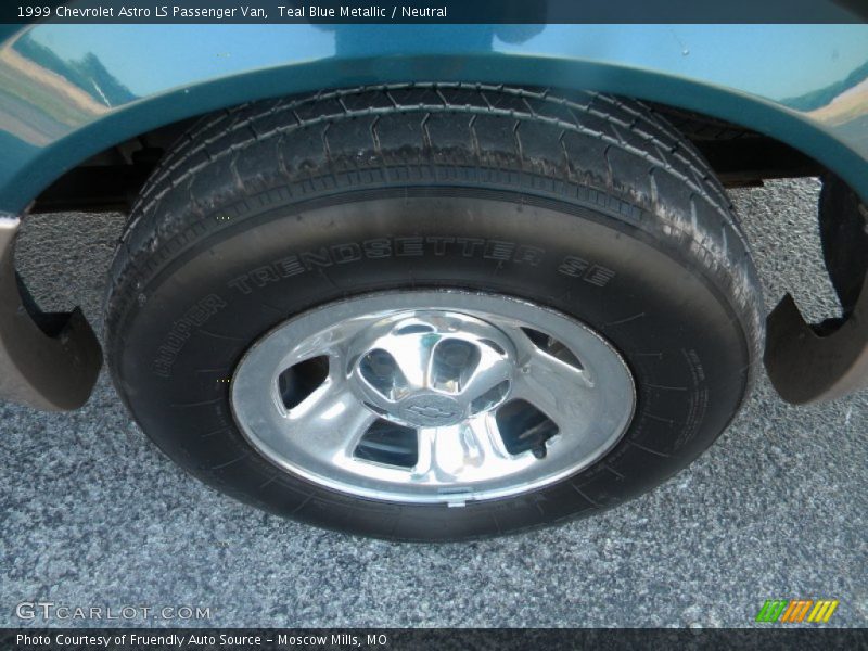 Teal Blue Metallic / Neutral 1999 Chevrolet Astro LS Passenger Van