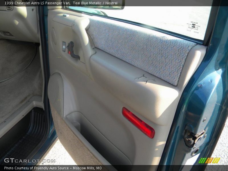 Teal Blue Metallic / Neutral 1999 Chevrolet Astro LS Passenger Van
