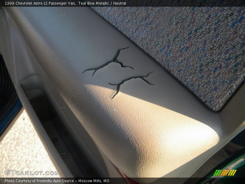 Teal Blue Metallic / Neutral 1999 Chevrolet Astro LS Passenger Van