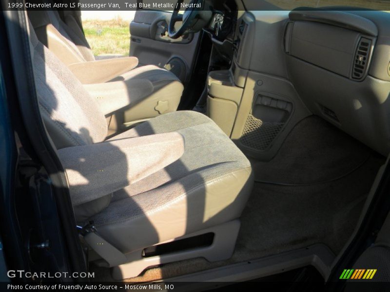 Teal Blue Metallic / Neutral 1999 Chevrolet Astro LS Passenger Van