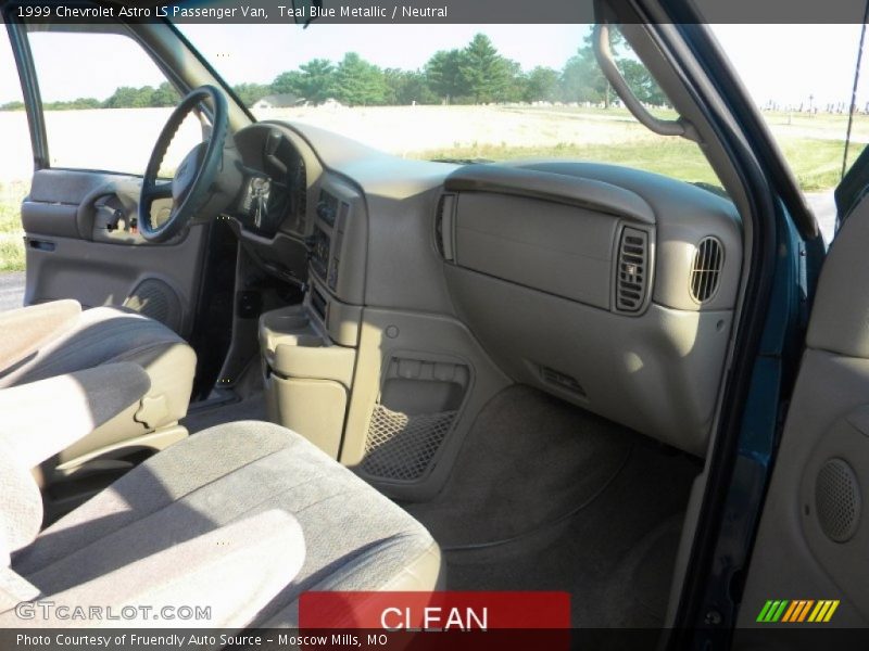 Teal Blue Metallic / Neutral 1999 Chevrolet Astro LS Passenger Van
