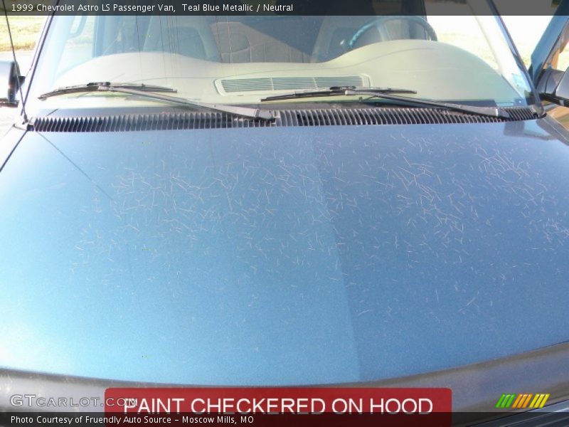 Teal Blue Metallic / Neutral 1999 Chevrolet Astro LS Passenger Van
