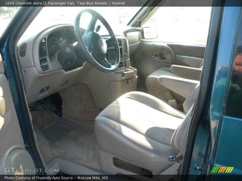 Teal Blue Metallic / Neutral 1999 Chevrolet Astro LS Passenger Van