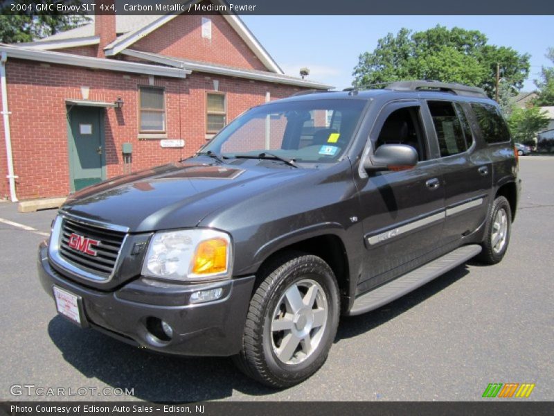 Carbon Metallic / Medium Pewter 2004 GMC Envoy SLT 4x4