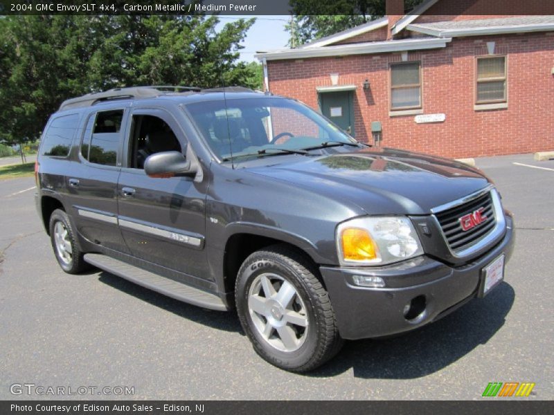 Carbon Metallic / Medium Pewter 2004 GMC Envoy SLT 4x4
