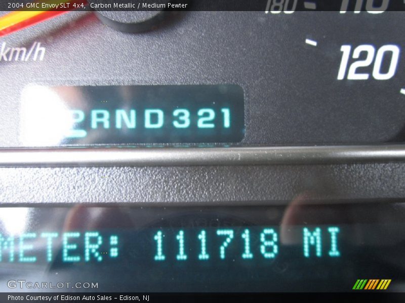 Carbon Metallic / Medium Pewter 2004 GMC Envoy SLT 4x4