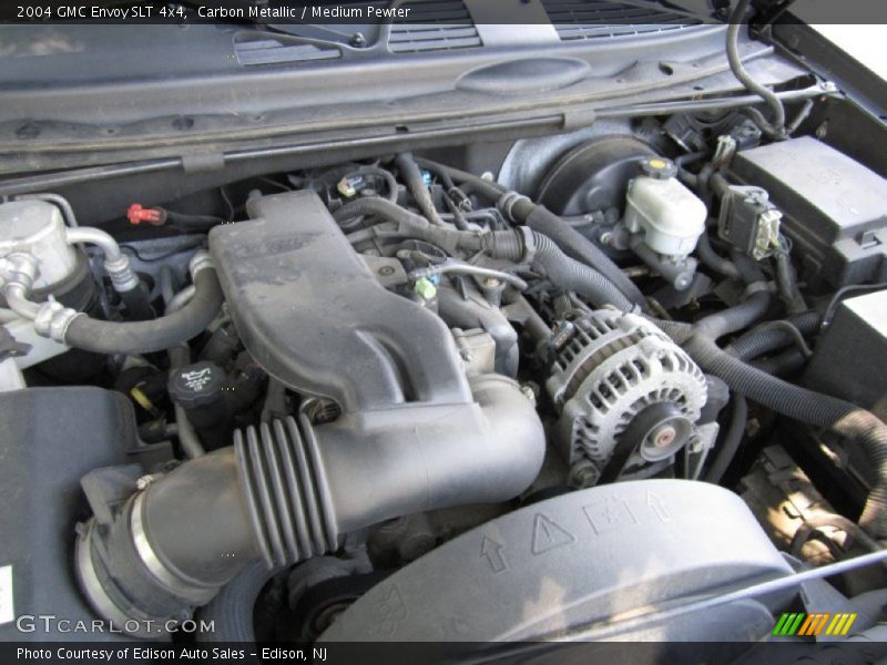 Carbon Metallic / Medium Pewter 2004 GMC Envoy SLT 4x4