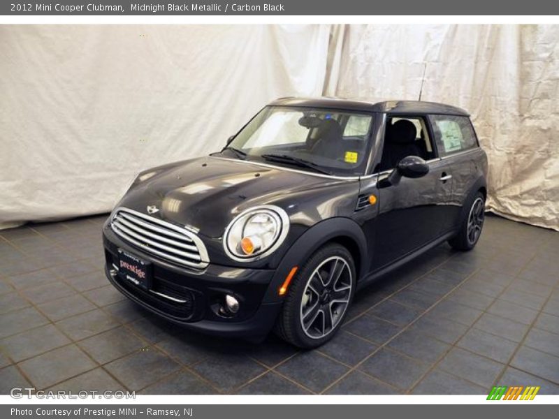Midnight Black Metallic / Carbon Black 2012 Mini Cooper Clubman