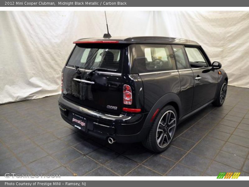 Midnight Black Metallic / Carbon Black 2012 Mini Cooper Clubman