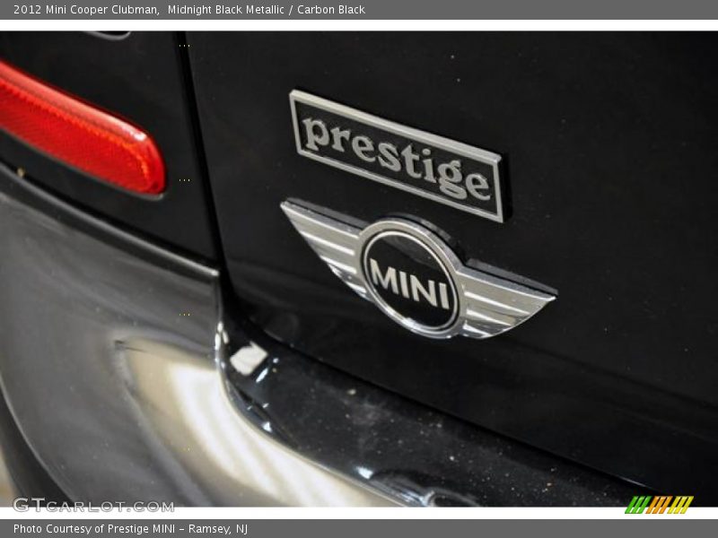 Midnight Black Metallic / Carbon Black 2012 Mini Cooper Clubman
