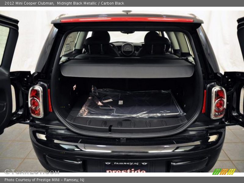 Midnight Black Metallic / Carbon Black 2012 Mini Cooper Clubman