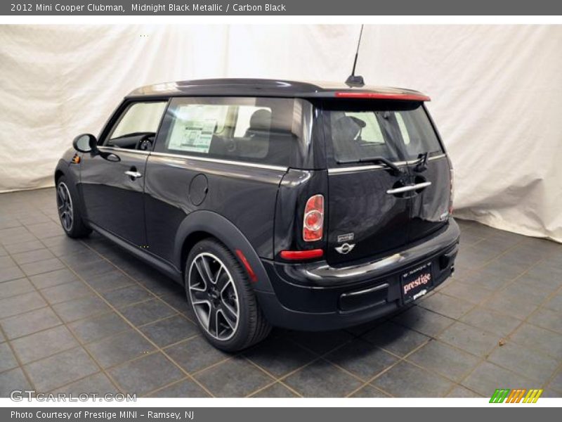 Midnight Black Metallic / Carbon Black 2012 Mini Cooper Clubman