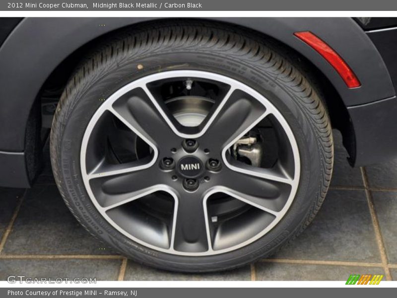 Midnight Black Metallic / Carbon Black 2012 Mini Cooper Clubman