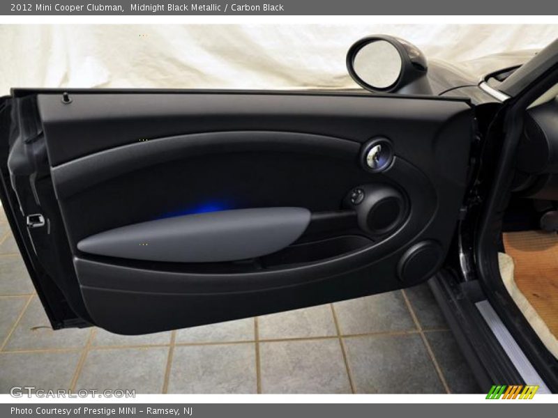 Midnight Black Metallic / Carbon Black 2012 Mini Cooper Clubman