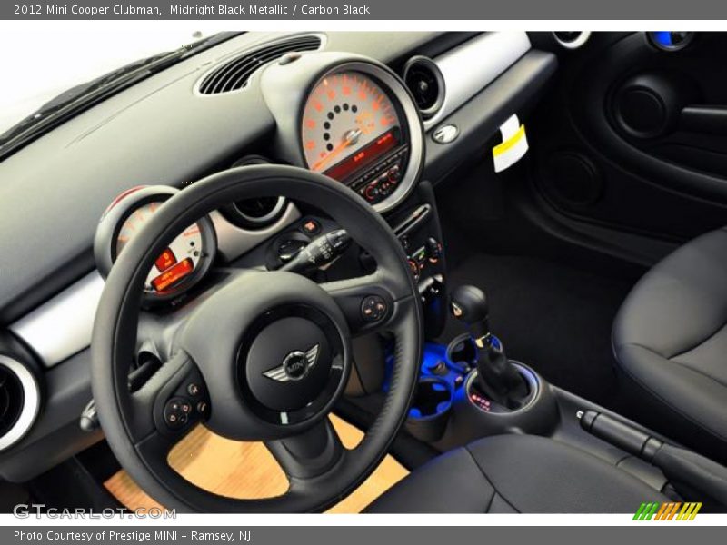 Midnight Black Metallic / Carbon Black 2012 Mini Cooper Clubman