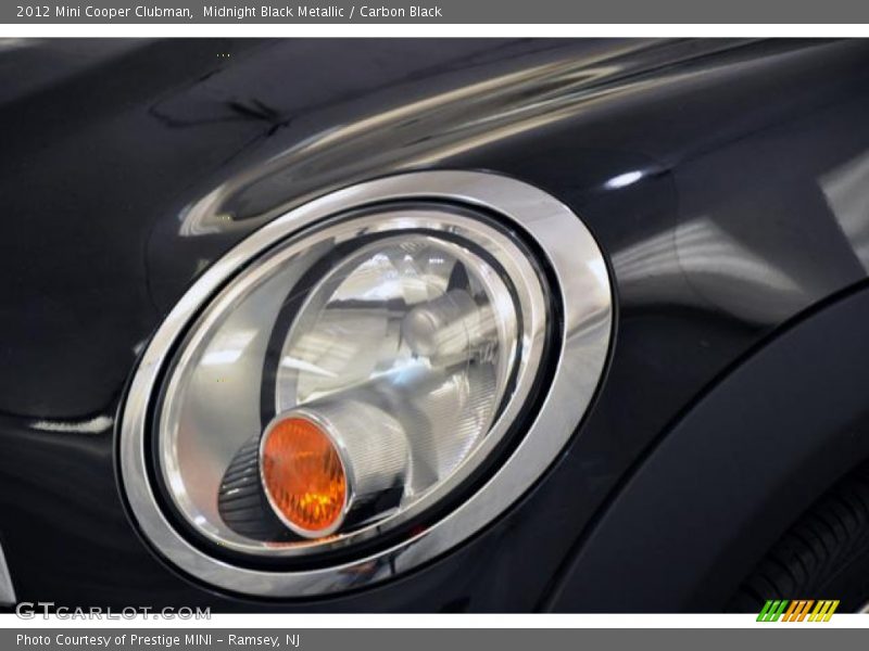 Midnight Black Metallic / Carbon Black 2012 Mini Cooper Clubman