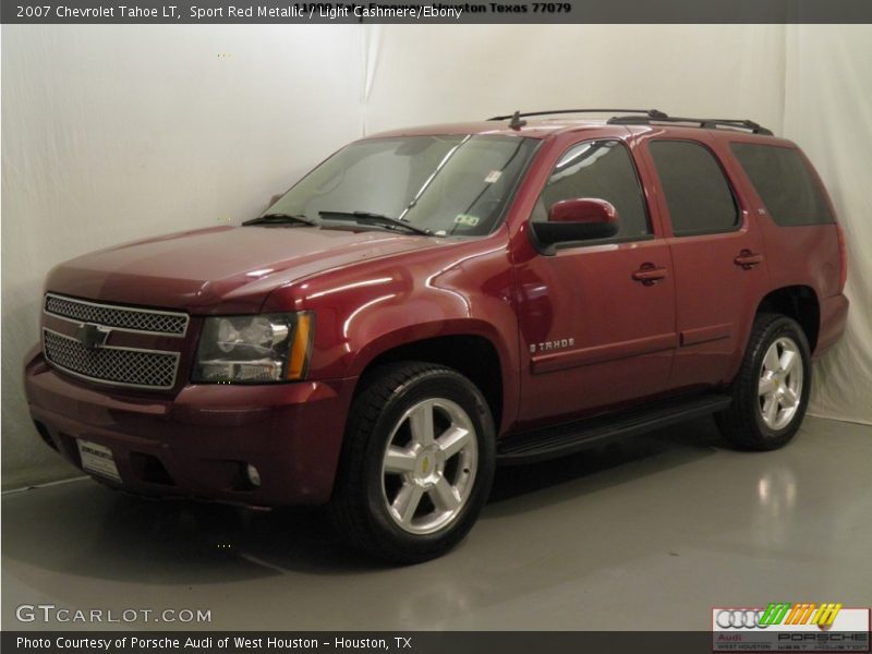 Sport Red Metallic / Light Cashmere/Ebony 2007 Chevrolet Tahoe LT