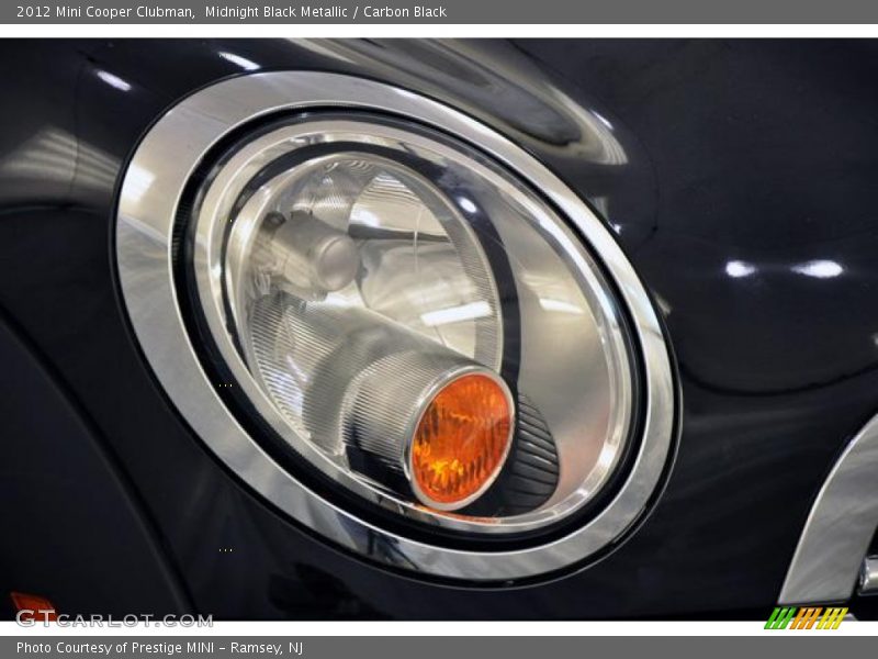 Midnight Black Metallic / Carbon Black 2012 Mini Cooper Clubman