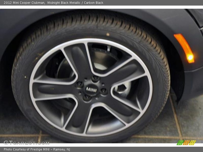 Midnight Black Metallic / Carbon Black 2012 Mini Cooper Clubman