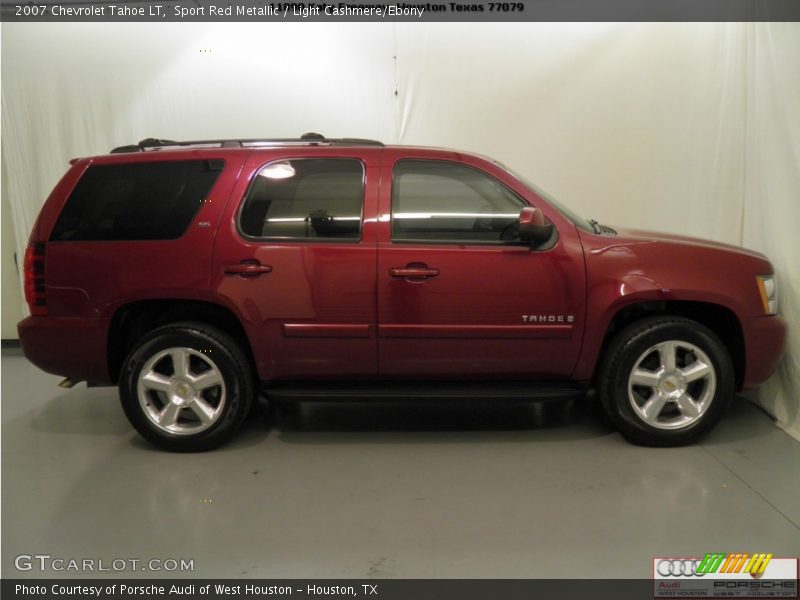 Sport Red Metallic / Light Cashmere/Ebony 2007 Chevrolet Tahoe LT
