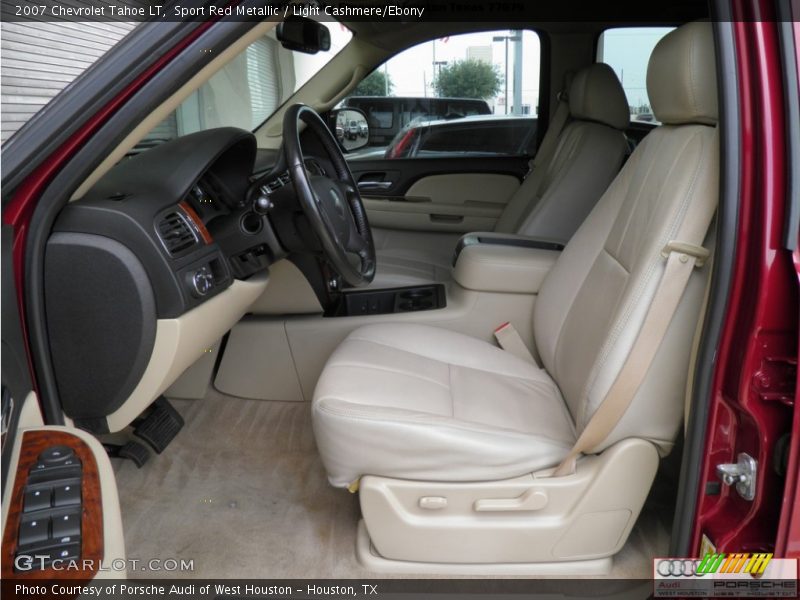 Sport Red Metallic / Light Cashmere/Ebony 2007 Chevrolet Tahoe LT