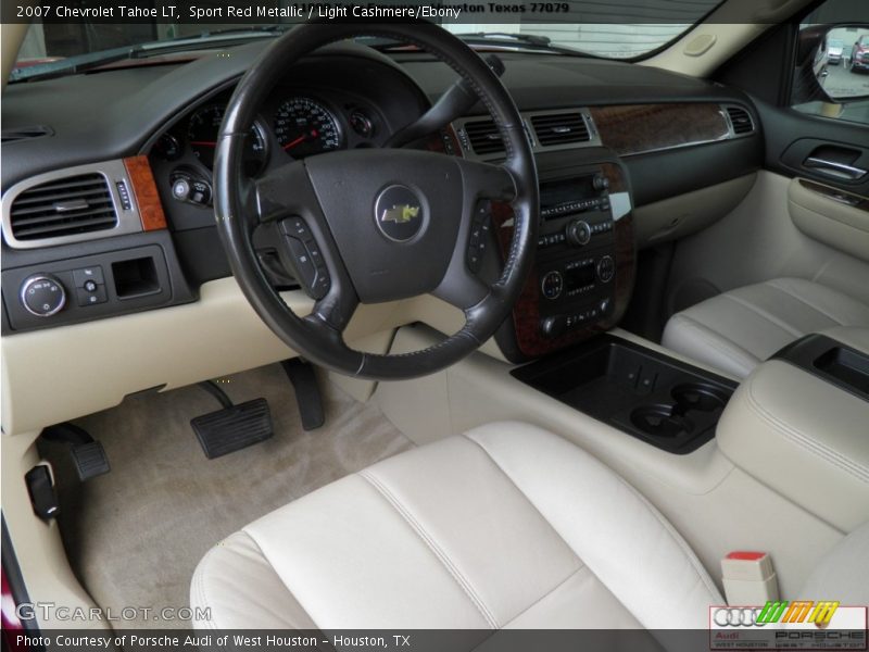 Sport Red Metallic / Light Cashmere/Ebony 2007 Chevrolet Tahoe LT