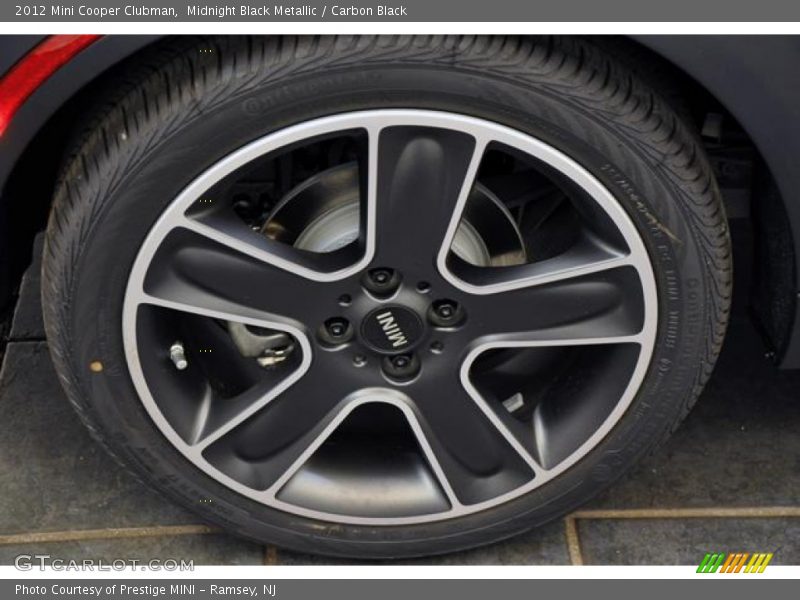 Midnight Black Metallic / Carbon Black 2012 Mini Cooper Clubman