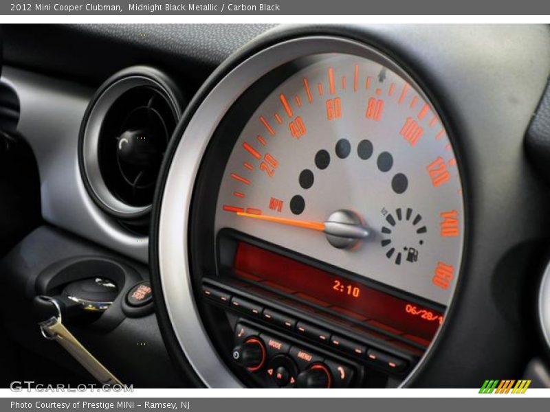 Midnight Black Metallic / Carbon Black 2012 Mini Cooper Clubman