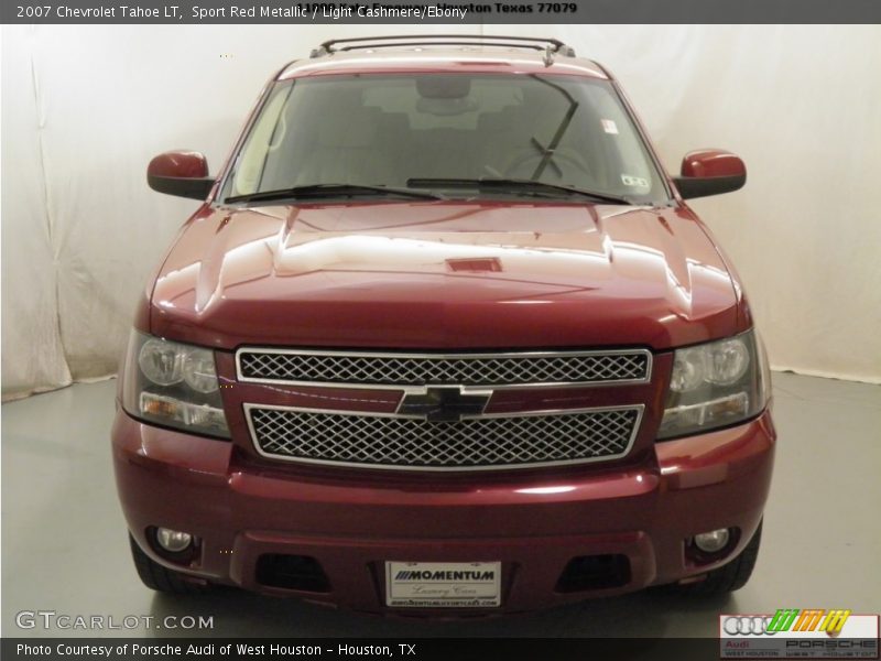 Sport Red Metallic / Light Cashmere/Ebony 2007 Chevrolet Tahoe LT
