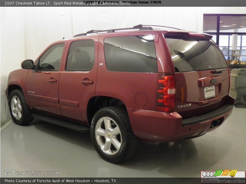 Sport Red Metallic / Light Cashmere/Ebony 2007 Chevrolet Tahoe LT