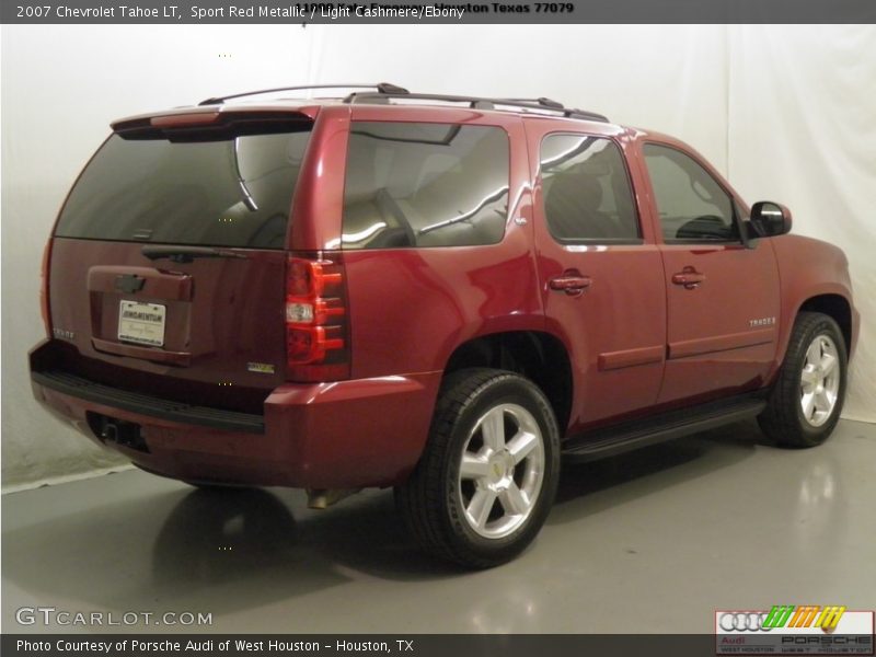 Sport Red Metallic / Light Cashmere/Ebony 2007 Chevrolet Tahoe LT