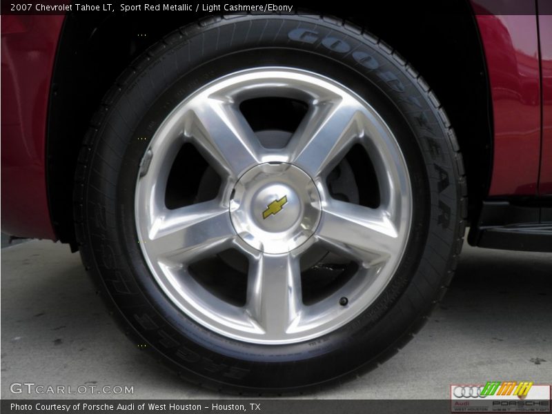 Sport Red Metallic / Light Cashmere/Ebony 2007 Chevrolet Tahoe LT