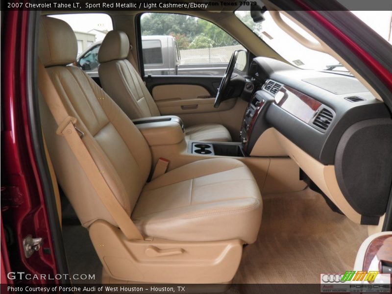 Sport Red Metallic / Light Cashmere/Ebony 2007 Chevrolet Tahoe LT