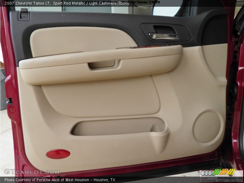 Sport Red Metallic / Light Cashmere/Ebony 2007 Chevrolet Tahoe LT