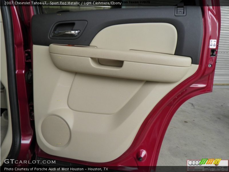 Sport Red Metallic / Light Cashmere/Ebony 2007 Chevrolet Tahoe LT