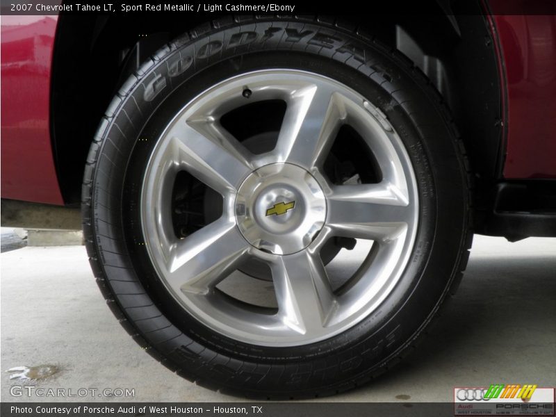 Sport Red Metallic / Light Cashmere/Ebony 2007 Chevrolet Tahoe LT