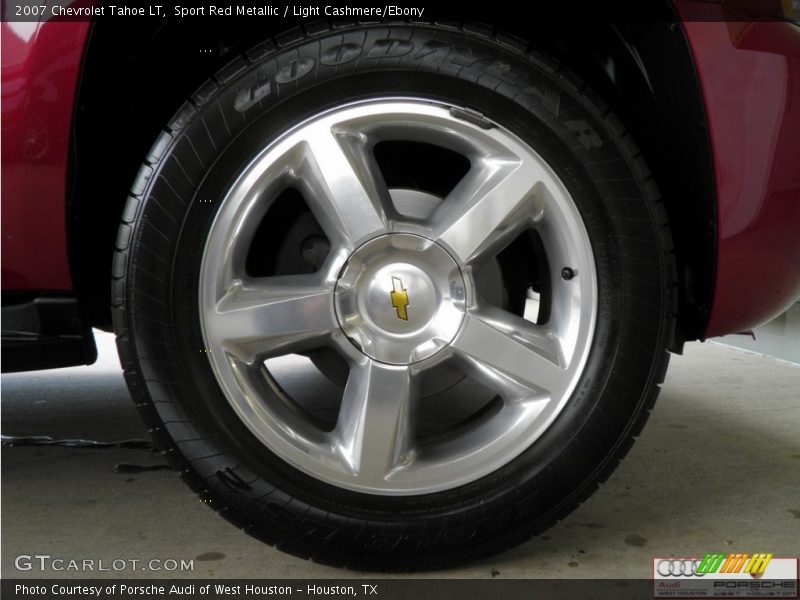 Sport Red Metallic / Light Cashmere/Ebony 2007 Chevrolet Tahoe LT
